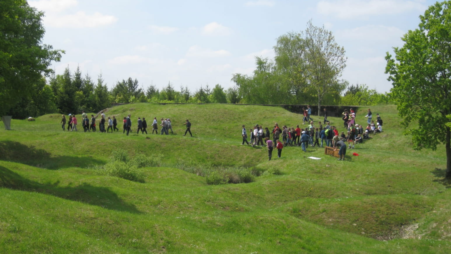 Visite guidée du Champ de Bataille et randonnée Circuit Thiaumont