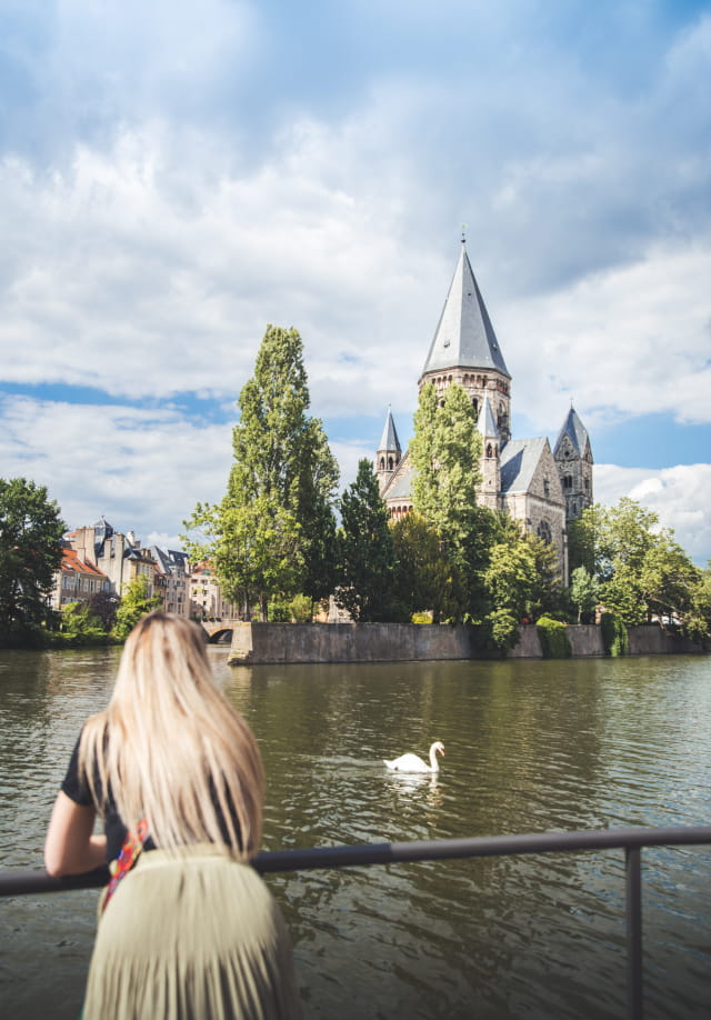 Sur les quais de Moselle